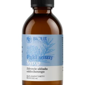 Syrop z pąków sosny – ekstrakt Pinus sylvestris – 200 ml – zdjęcie produktowe