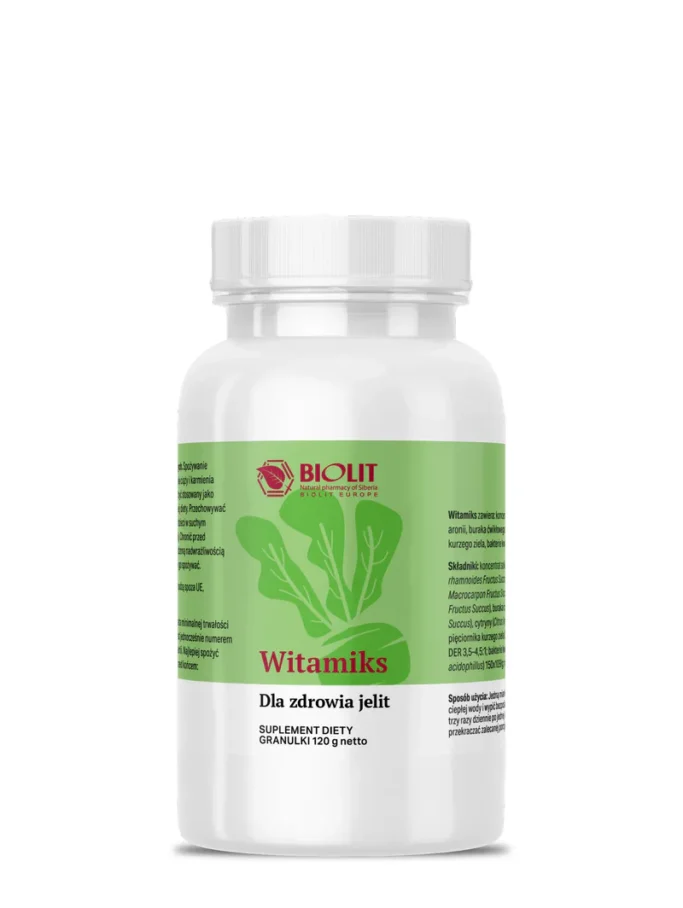 Witamiks – granulat dla zdrowia jelit – 120 g – zdjęcie produktowe