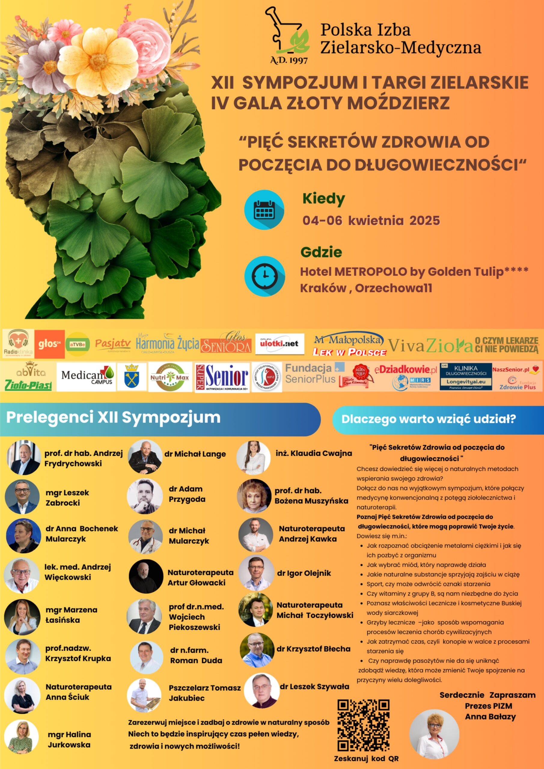 XII Sympozjum i&nbsp;Targi Zielarskie w&nbsp;Krakowie
