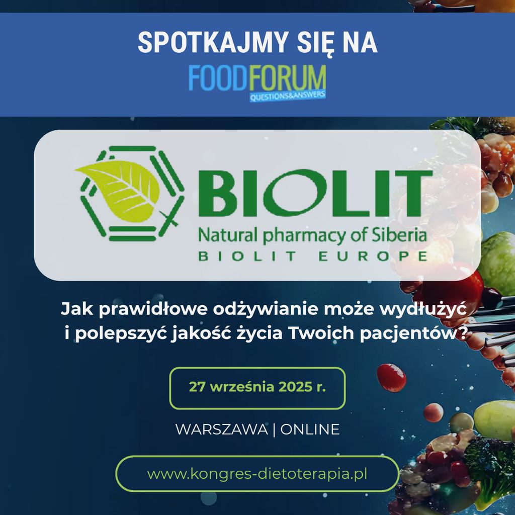 Spotkajmy się na&nbsp;Kongresie Food Forum Nutrihacking (27.09.2025)