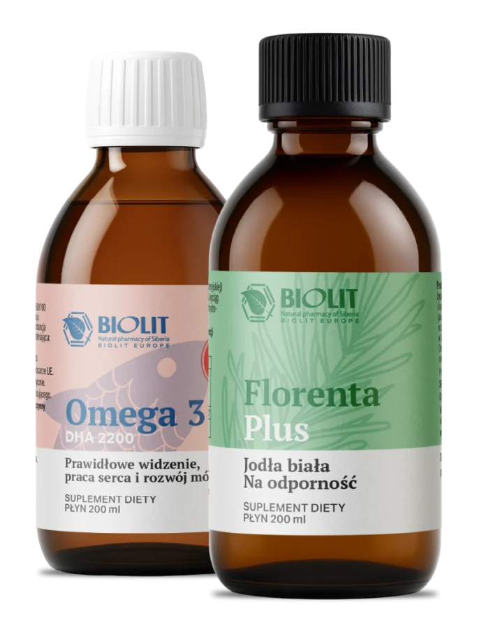 Omega-3 + Florenta Plus (zestaw)