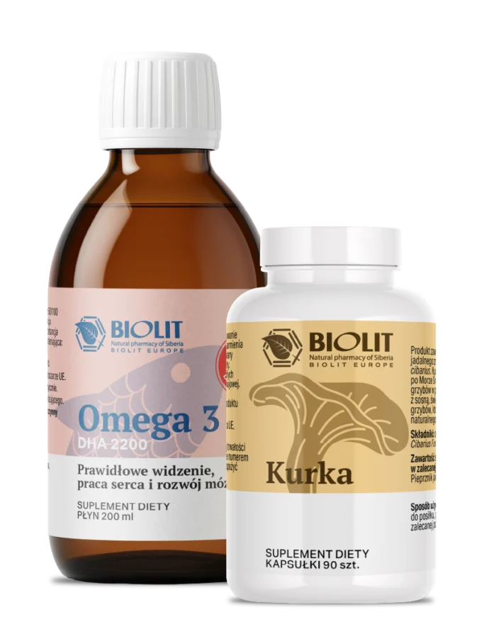 Omega-3 + Kurka (zestaw)