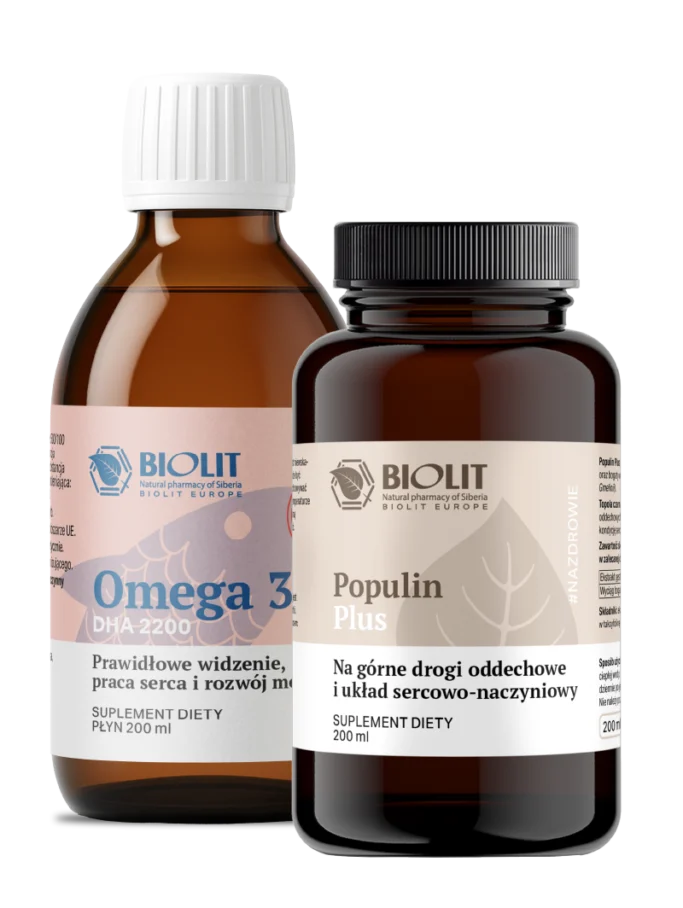 Omega-3 + Populin Plus (zestaw)