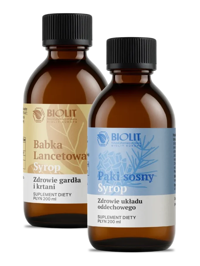 BIOLIT babka lancetowata + pąki sosony